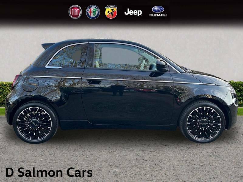 Fiat 500E 42Kwh La Prima Hatchback 118 Ps EA75MFU Black #6
