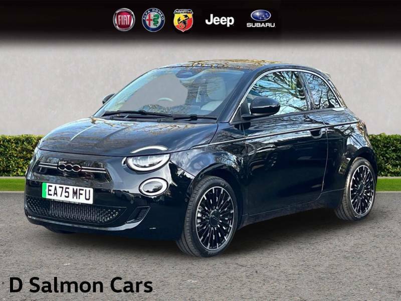 Fiat 500E 42Kwh La Prima Hatchback 118 Ps EA75MFU Black #3