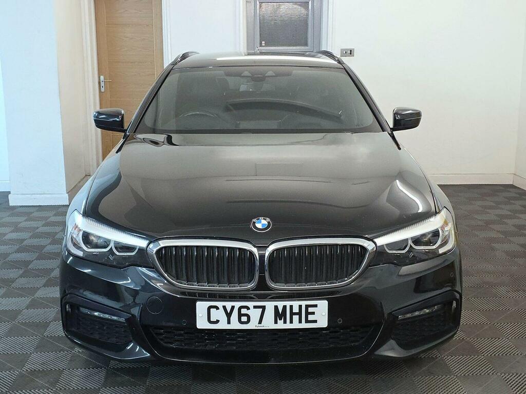 BMW 5 Series 3.0 530D M Sport Touring Xdrive Euro 6 S S CY67MHE Black #2