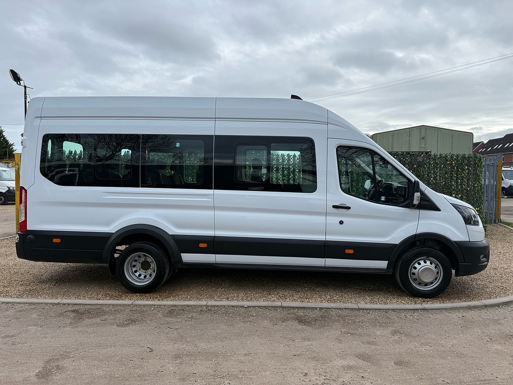 Ford Transit Custom 460 2.0 Ecoblue Leader L4 Xlwb 17 Seater Minibus - WN23FYZ White #5