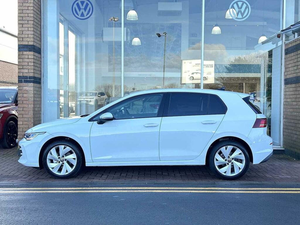Volkswagen Golf 1.5 Tsi Match MM75JDJ White #4