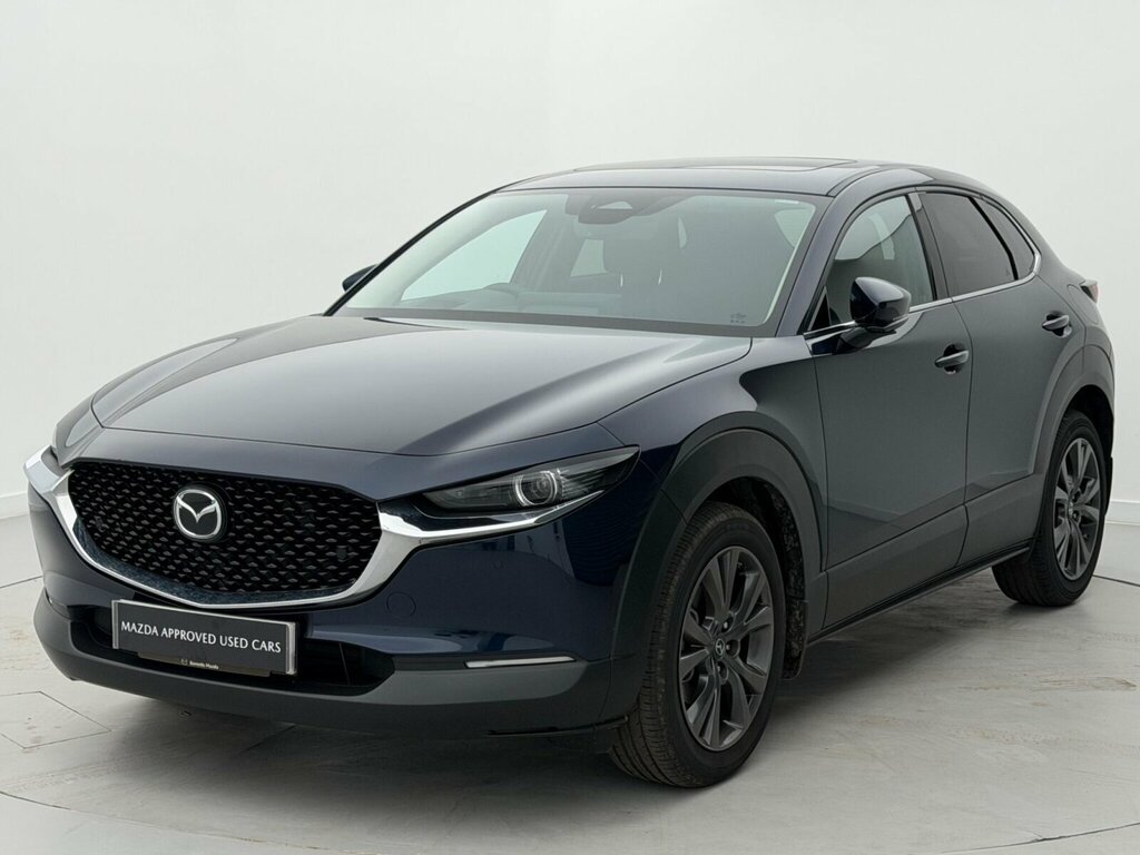 Mazda CX-30 2.0 E-skyactiv X Mhev Exclusive-line Euro 6 Ss Blue #3