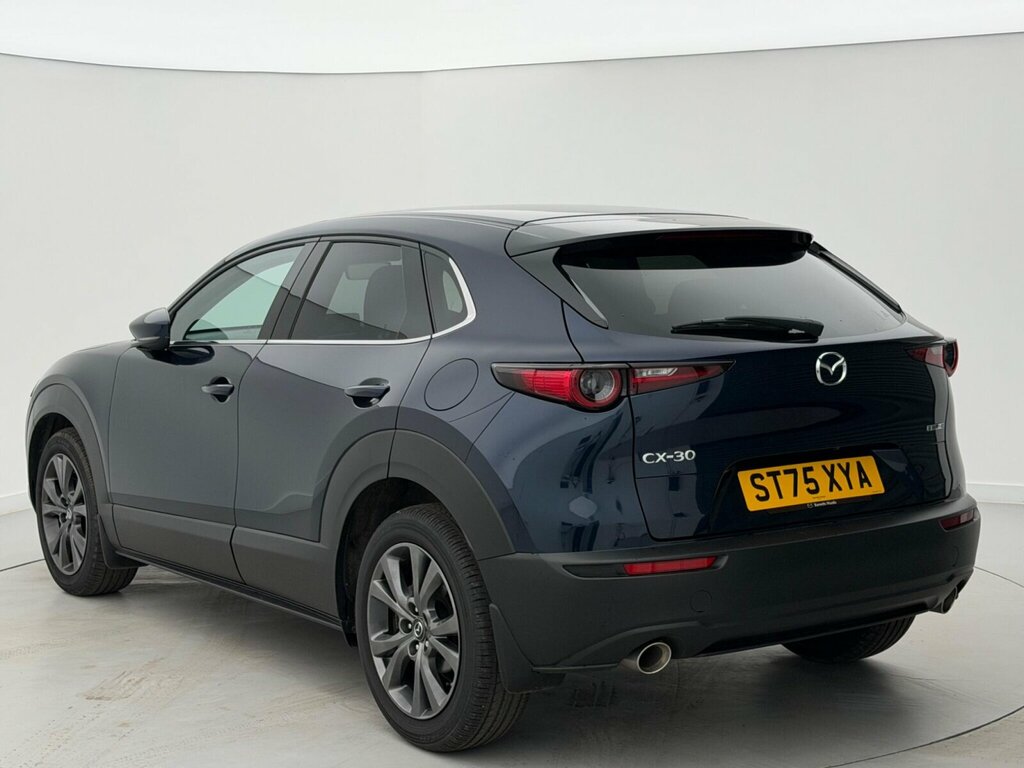 Mazda CX-30 2.0 E-skyactiv X Mhev Exclusive-line Euro 6 Ss Blue #4