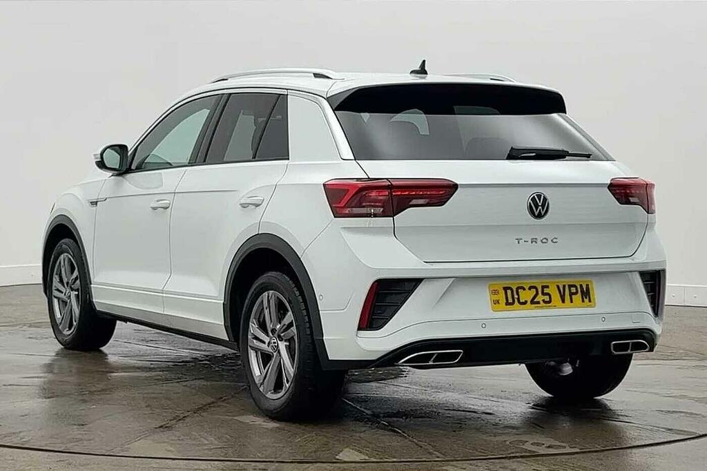 Volkswagen T-Roc 1.5 Tsi R-line Dsg DC25VPM White #3