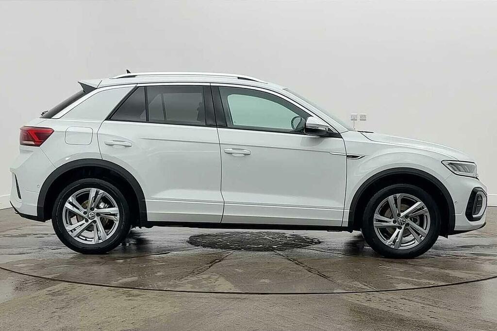 Volkswagen T-Roc 1.5 Tsi R-line Dsg DC25VPM White #4