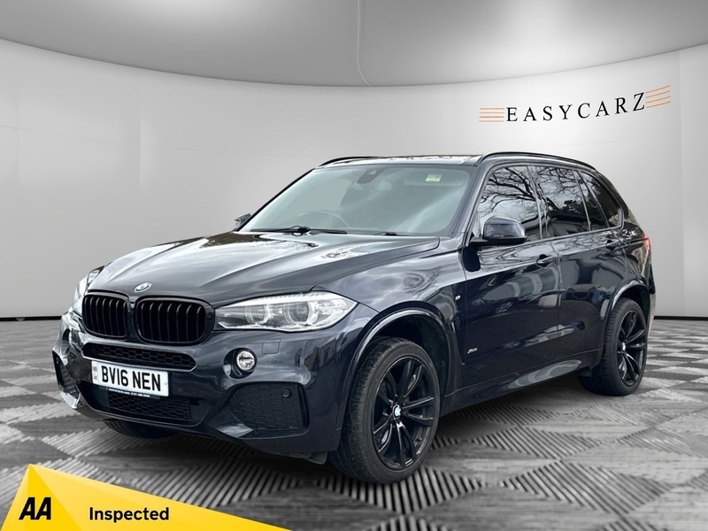 BMW X5 Xdrive25d M Sport BV16NEN Black #3