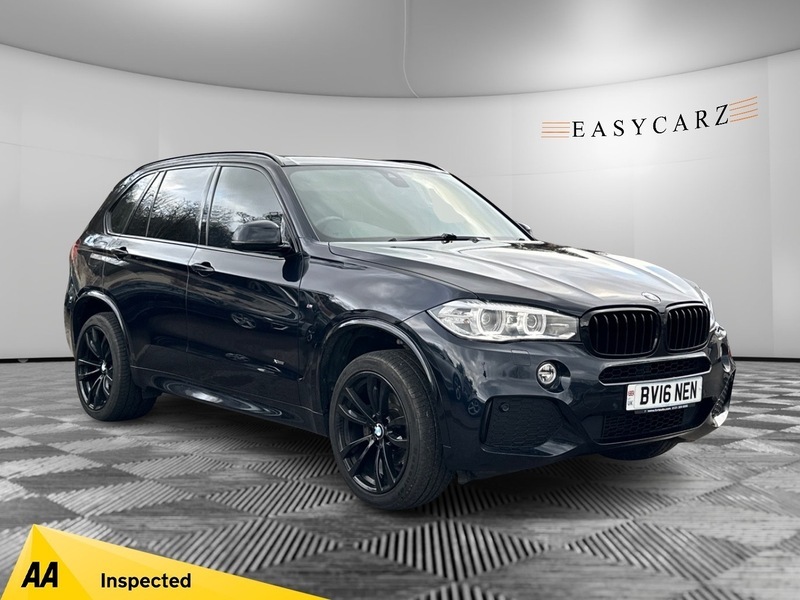 BMW X5 Xdrive25d M Sport BV16NEN Black #2