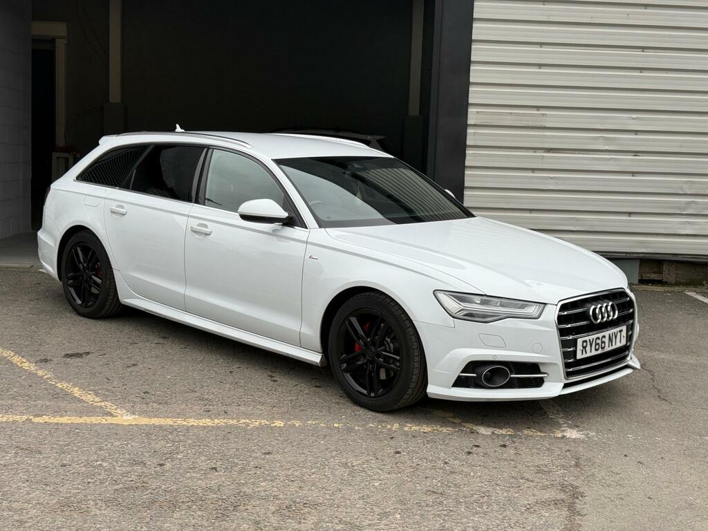 Audi A6 Avant 2.0 Tdi Ultra S Line S Tronic Euro 6 Ss White