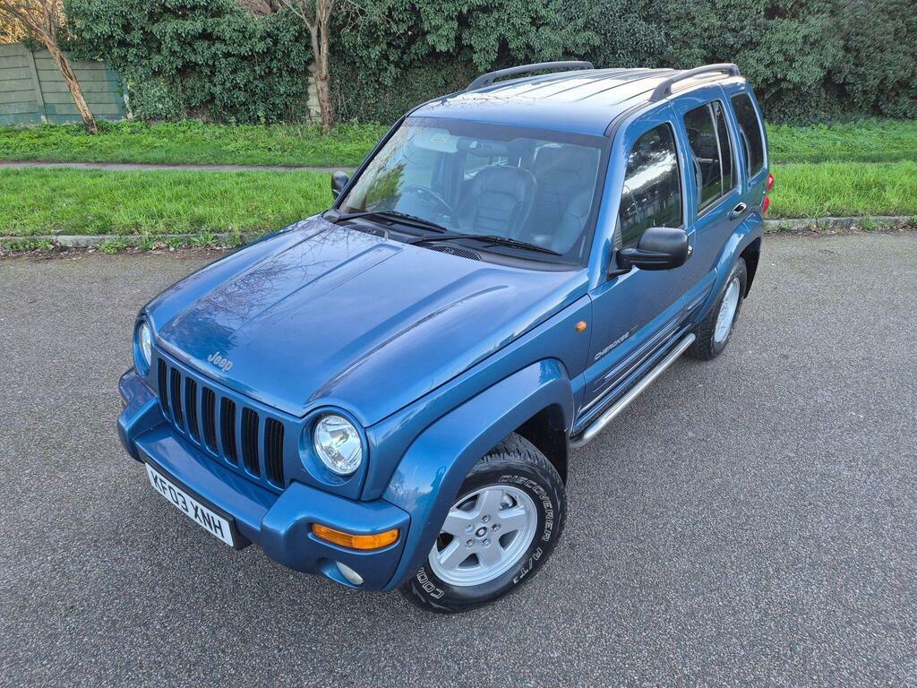 Jeep Cherokee Suv Blue #3