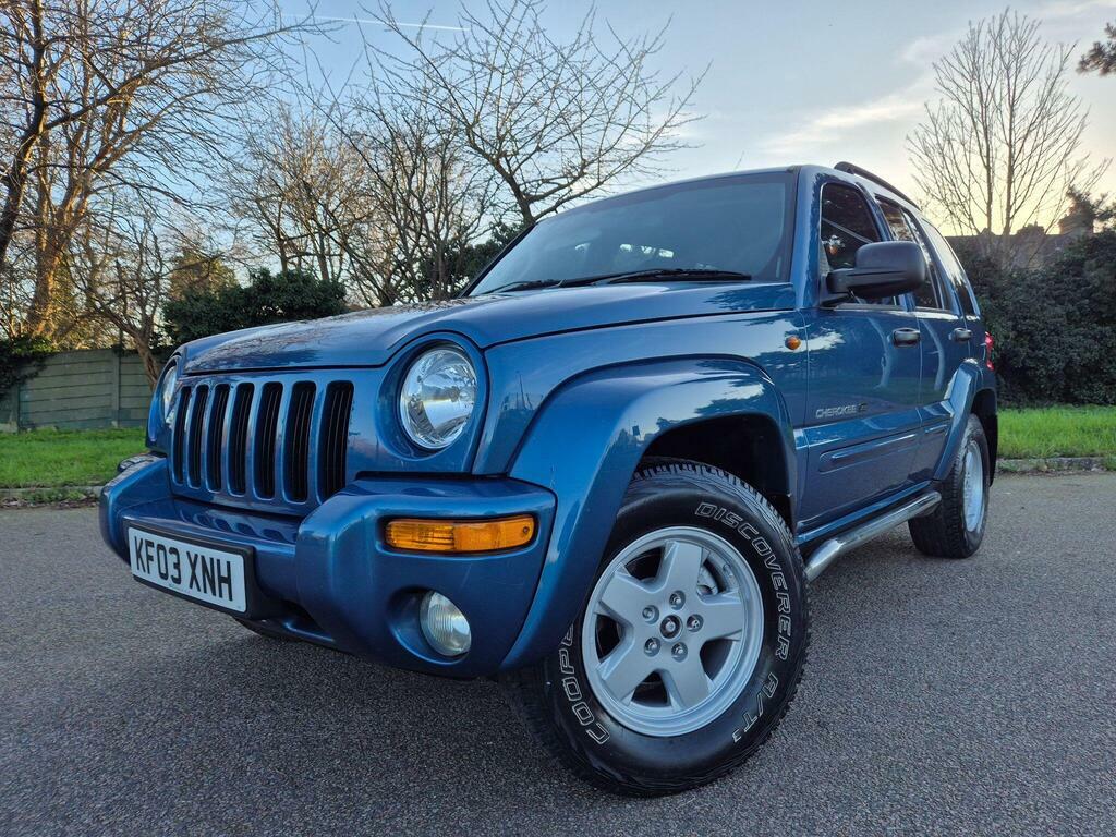 Jeep Cherokee Suv Blue #2