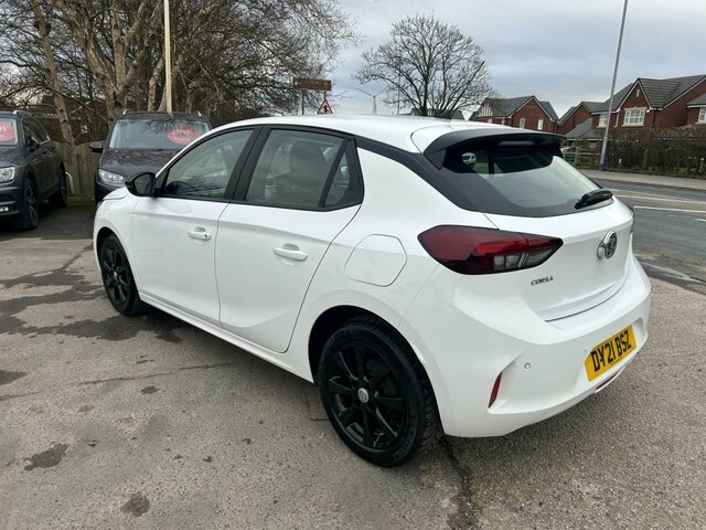 Vauxhall Corsa 2021 1.2 Se Premium Hatchback Eu DY21BSZ White #5