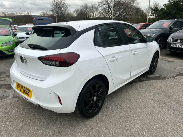 Vauxhall Corsa 2021 1.2 Se Premium Hatchback Eu DY21BSZ White #3