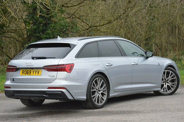 Audi A6 Avant Tdi V6 50 Black Silver #5