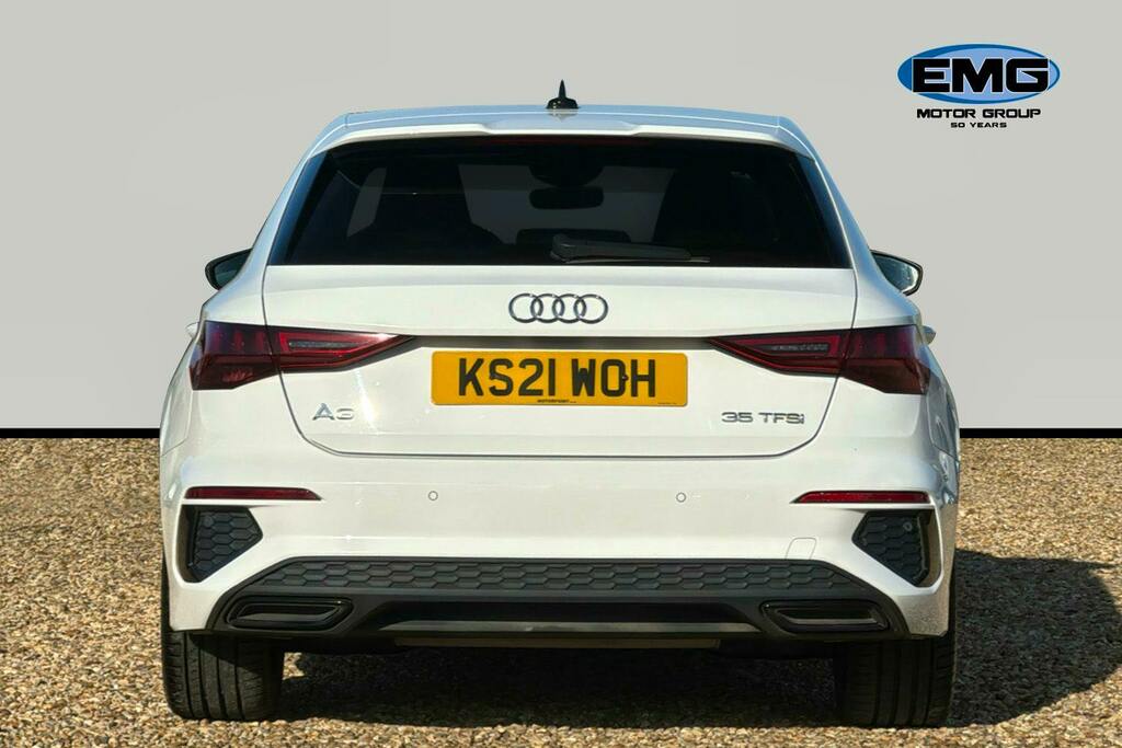 Audi A3 1.5 Tfsi 35 Edition 1 Sportback KS21WOH White #5