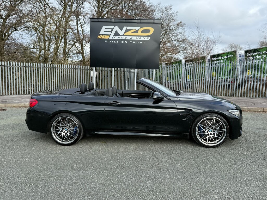 BMW M4 3.0 Biturbo Competition Convertible Dct YG18LSF Black #2