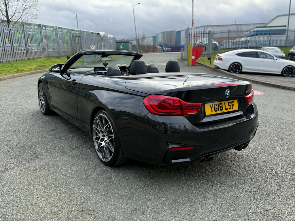 BMW M4 3.0 Biturbo Competition Convertible Dct YG18LSF Black #5
