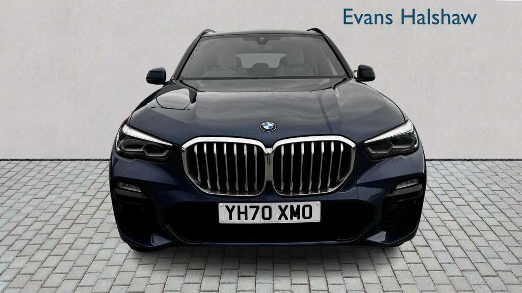 BMW X5 Xdrive45e M Sport 2021 YH70XMO Blue #2