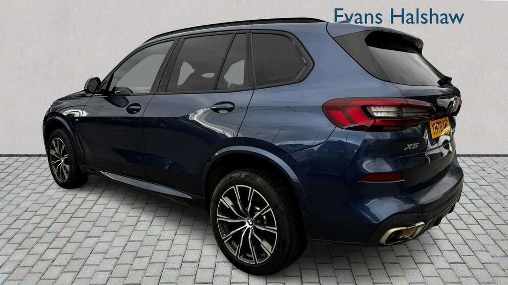 BMW X5 Xdrive45e M Sport 2021 YH70XMO Blue #4
