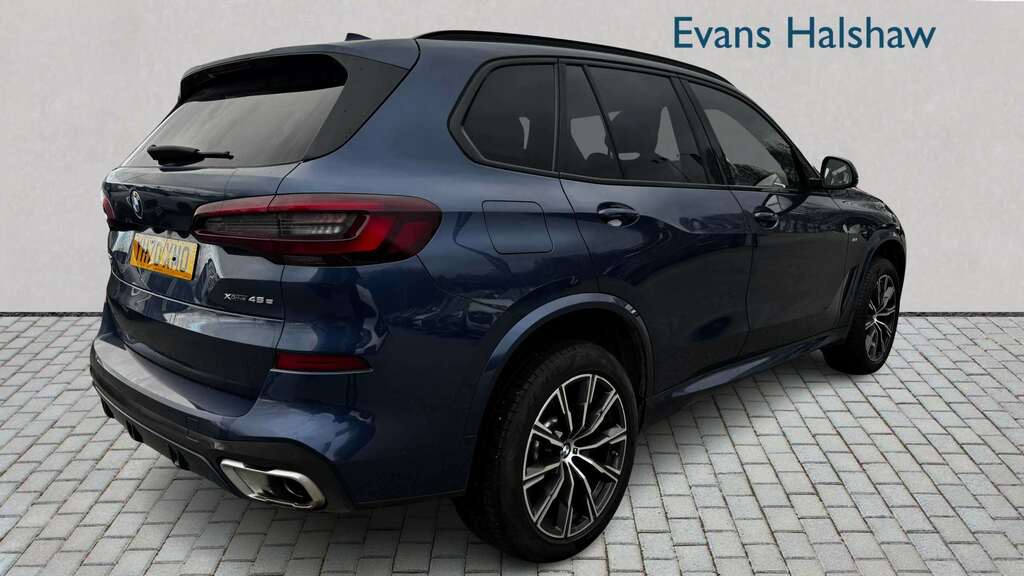BMW X5 Xdrive45e M Sport 2021 YH70XMO Blue #6