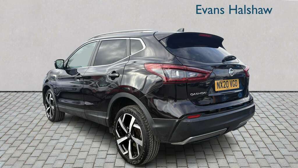 Nissan Qashqai 1.5 Dci 115 Tekna Dct 2020 NX20VGO Black #3