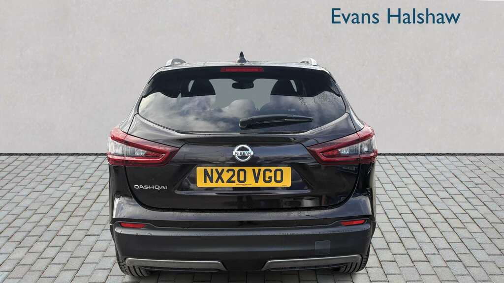 Nissan Qashqai 1.5 Dci 115 Tekna Dct 2020 NX20VGO Black #4