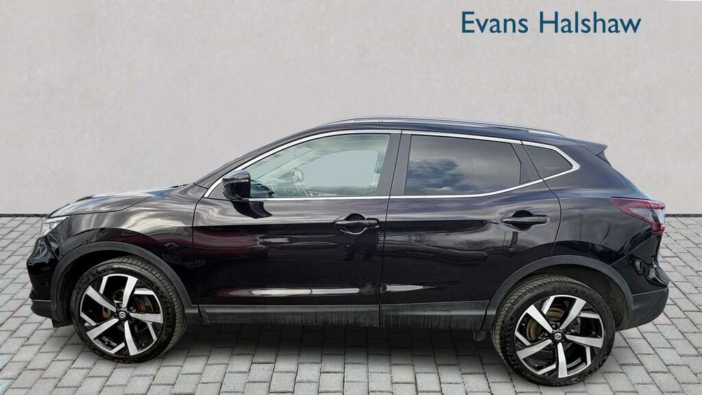 Nissan Qashqai 1.5 Dci 115 Tekna Dct 2020 NX20VGO Black #6