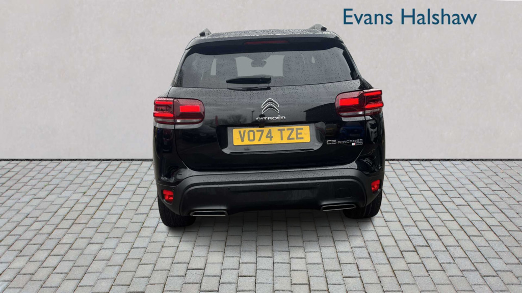 Citroen C5 Aircross 1.6 Plug-in Hybrid E-series E-eat8 2024 VO74TZE Black #6