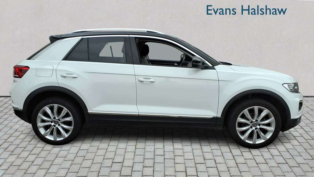 Volkswagen T-Roc 1.5 Tsi Evo Sel Dsg 2021 MK21ZPT White #3