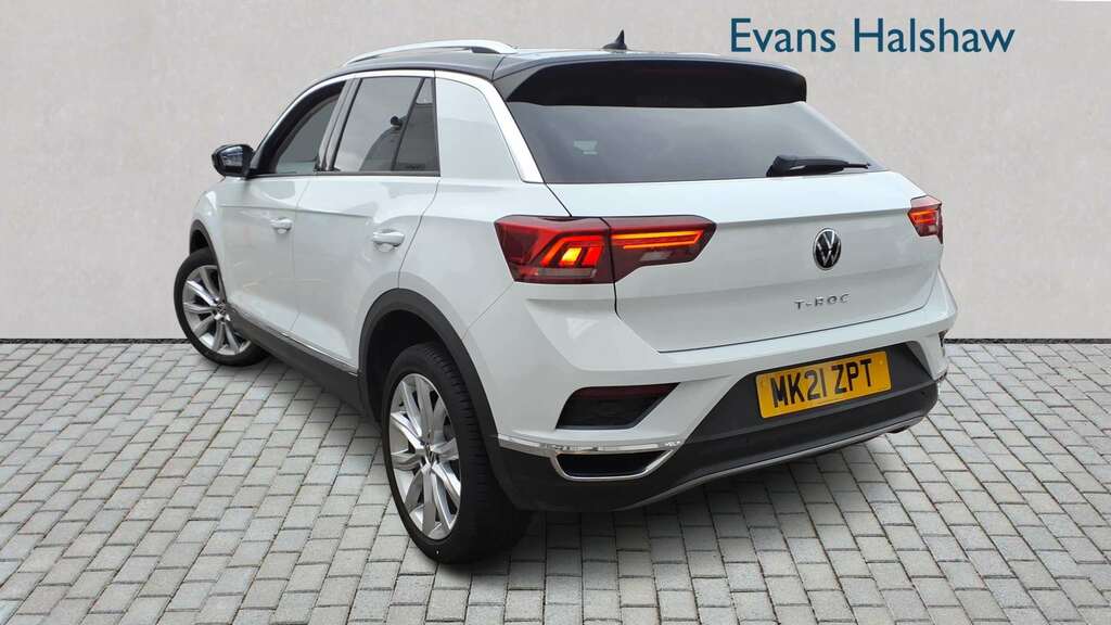 Volkswagen T-Roc 1.5 Tsi Evo Sel Dsg 2021 MK21ZPT White #2
