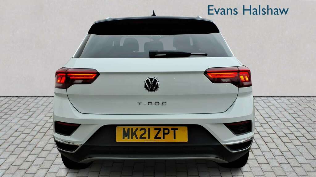 Volkswagen T-Roc 1.5 Tsi Evo Sel Dsg 2021 MK21ZPT White #5