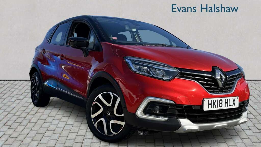 Renault Captur 1.5 Dci 90 Dynamique S Nav 2018 Red