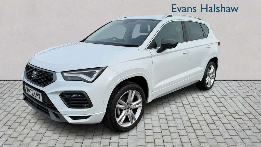 Seat Ateca 1.5 Tsi Evo Fr Dsg 2023 WM72LPV White #3