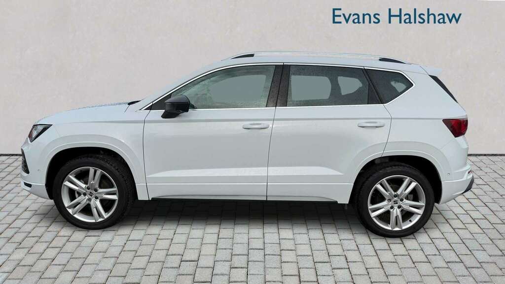 Seat Ateca 1.5 Tsi Evo Fr Dsg 2023 WM72LPV White #4