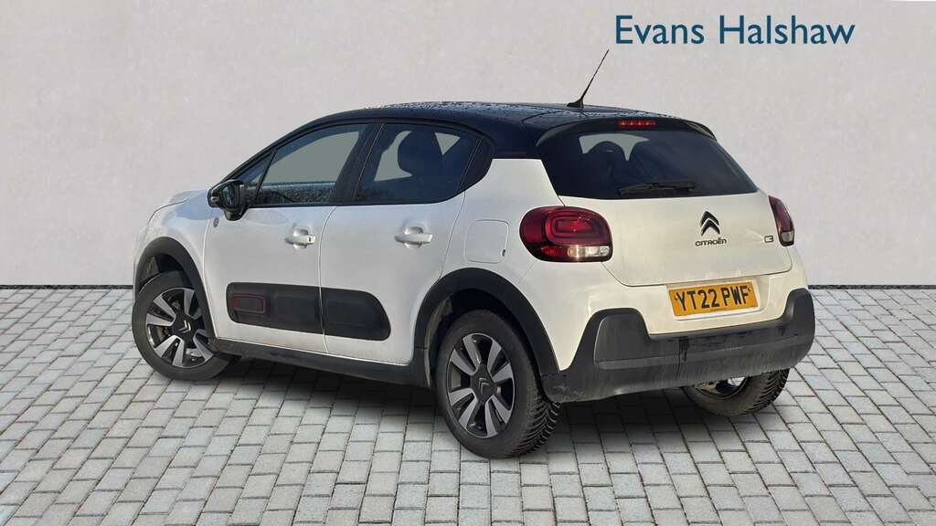 Citroen C3 1.2 Puretech C-series 2022 YT22PWF White #2