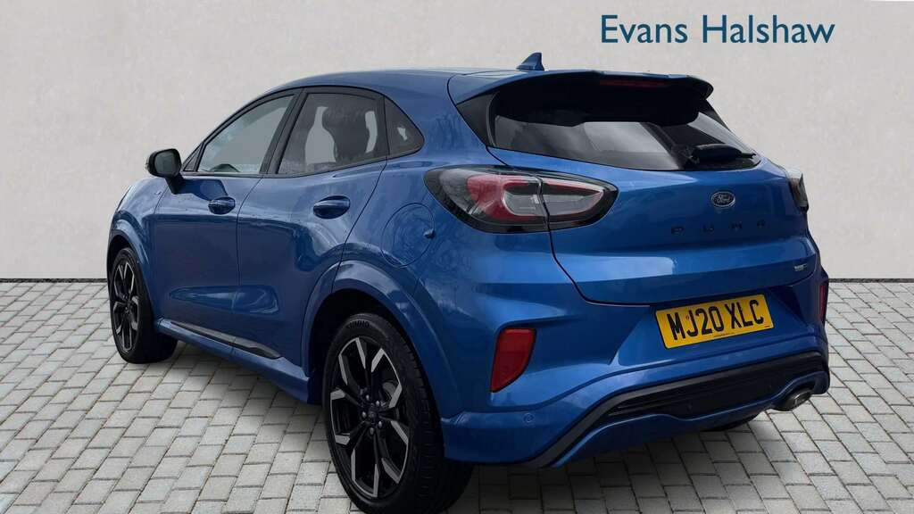 Ford Puma 1.0 Ecoboost Hybrid Mhev St-line X 2020 MJ20XLC Blue #2