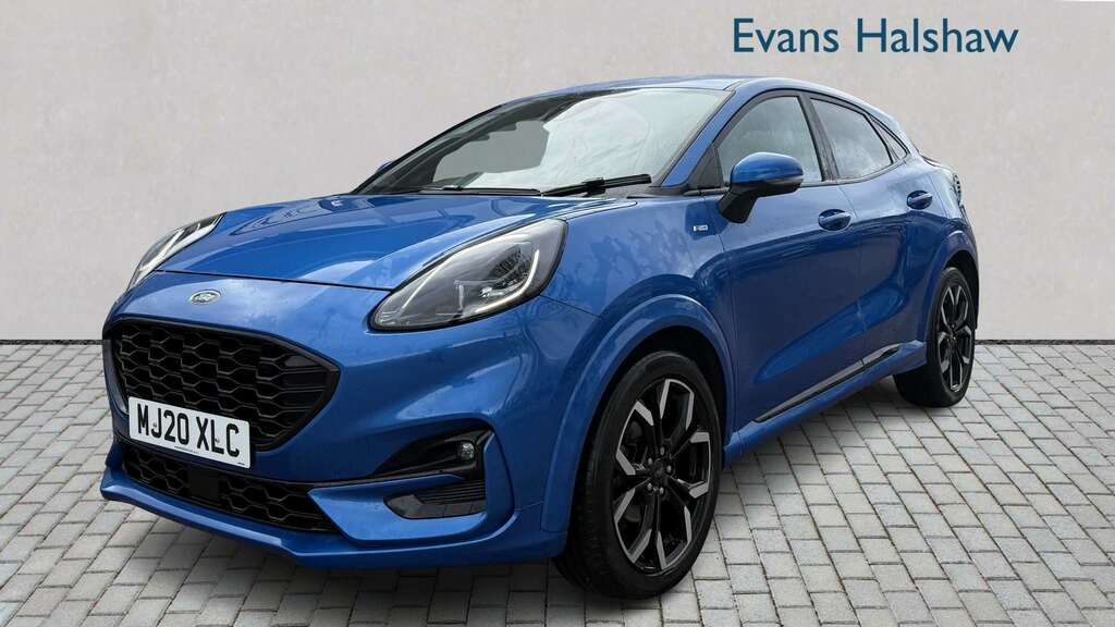 Ford Puma 1.0 Ecoboost Hybrid Mhev St-line X 2020 Blue
