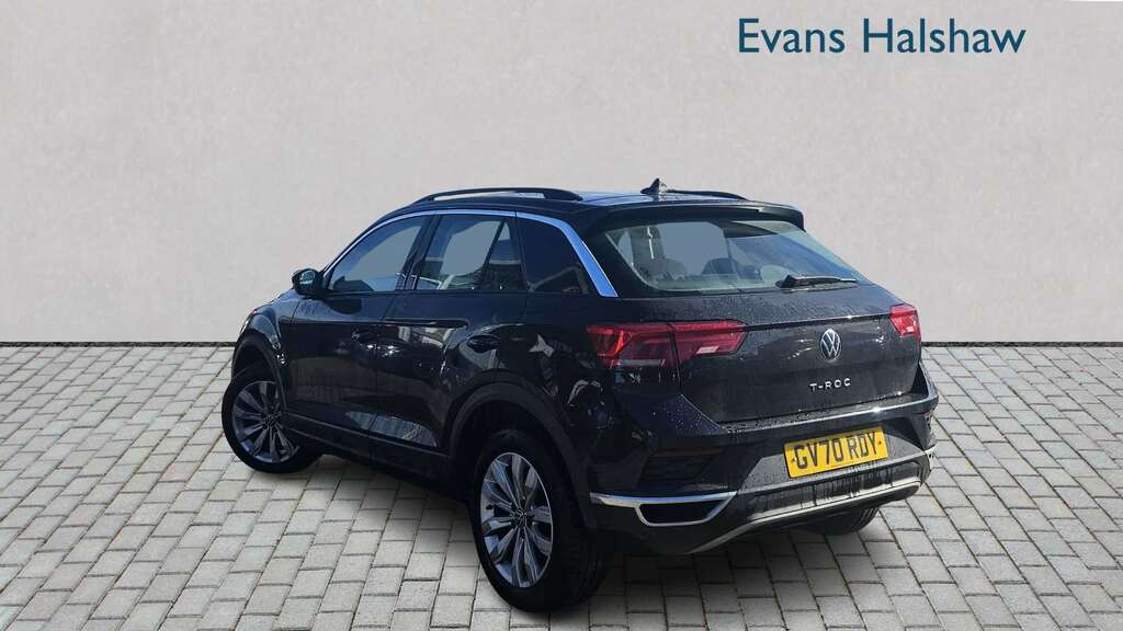 Volkswagen T-Roc 1.0 Tsi 110 Se 2021 GV70RDY Black #2