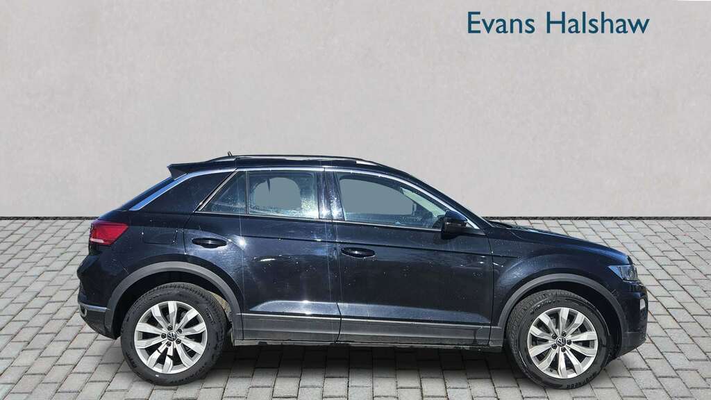 Volkswagen T-Roc 1.0 Tsi 110 Se 2021 GV70RDY Black #4