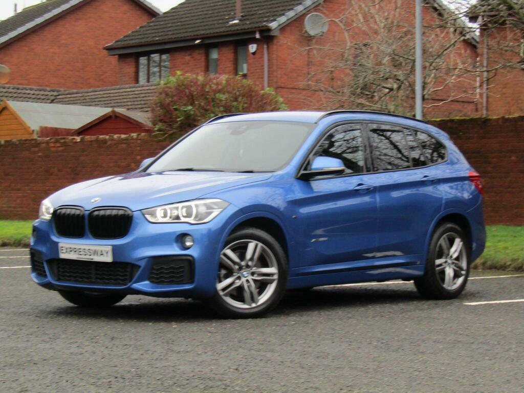 BMW X1 2.0 20D M Sport Xdrive Euro 6 S S Blue #4