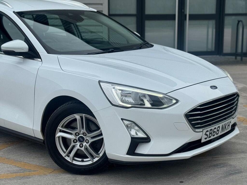 Ford Focus Estate 1.5 Ecoblue Zetec Euro 6 Ss 201968 SB68NKH White #2