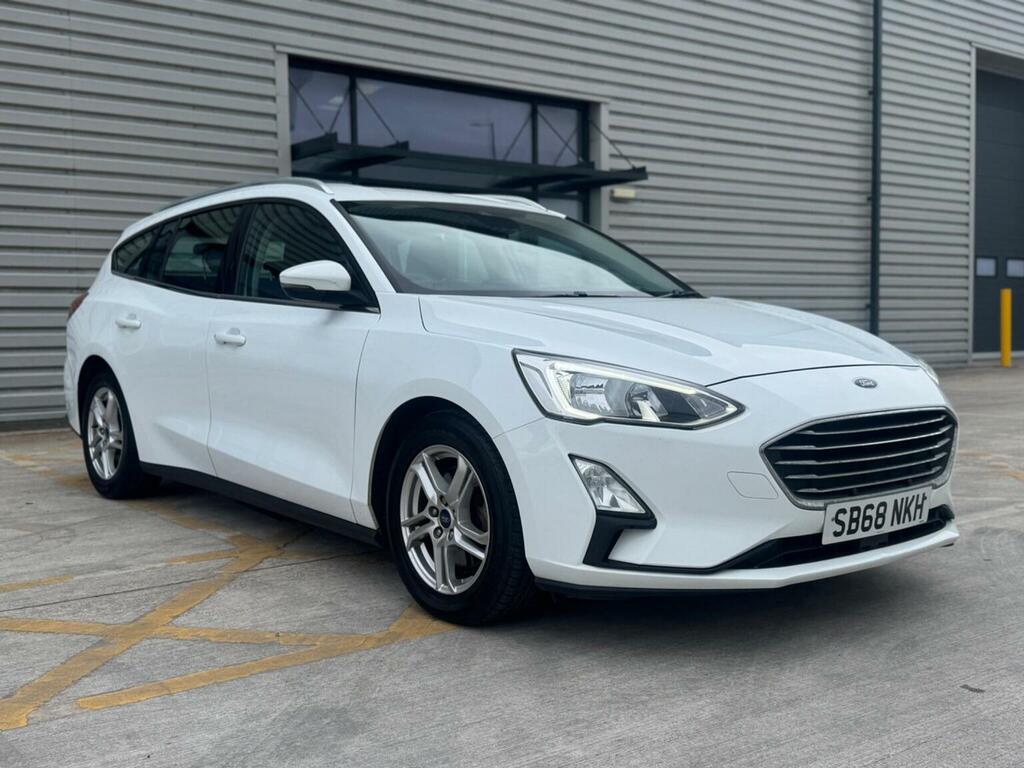 Ford Focus Estate 1.5 Ecoblue Zetec Euro 6 Ss 201968 SB68NKH White #4