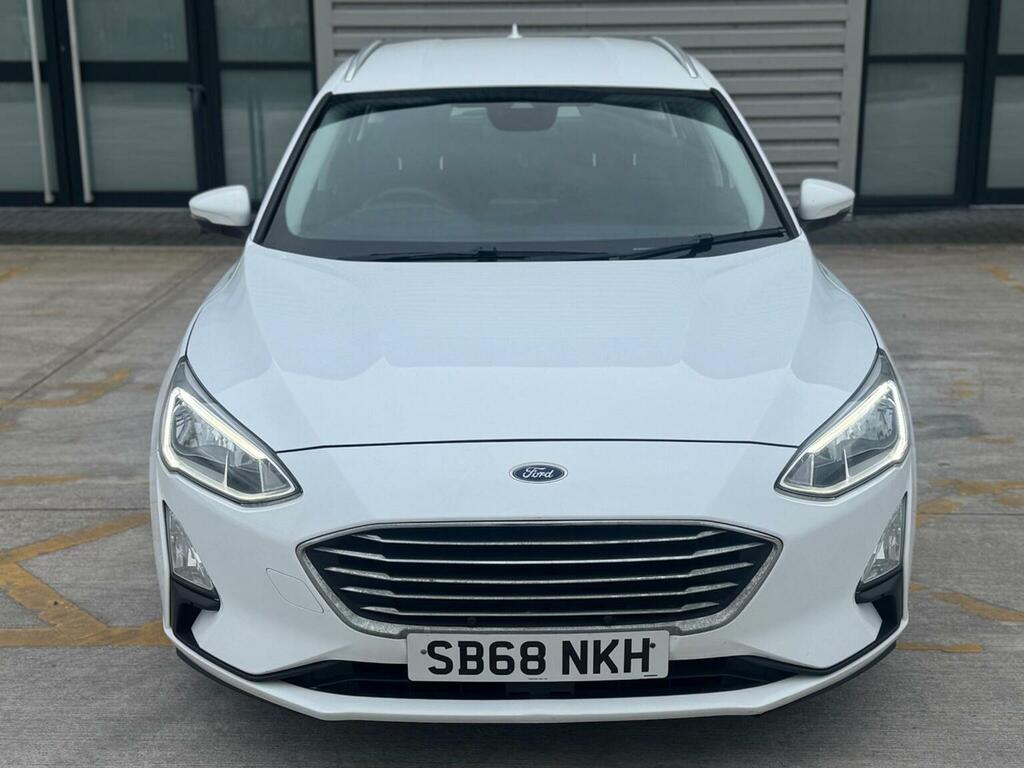 Ford Focus Estate 1.5 Ecoblue Zetec Euro 6 Ss 201968 SB68NKH White #5
