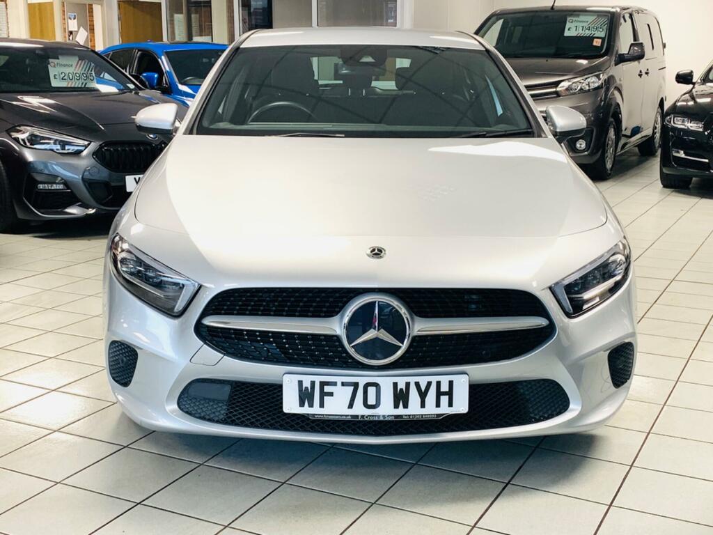 Mercedes-Benz A Class Hatchback 1.3 A200 Sport Executive 7G-dct Euro 6 WF70WYH Silver #3
