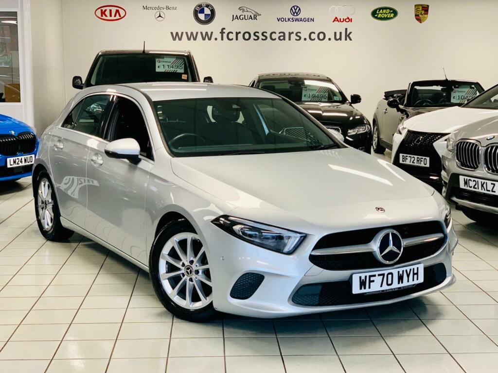 Mercedes-Benz A Class Hatchback 1.3 A200 Sport Executive 7G-dct Euro 6 Silver