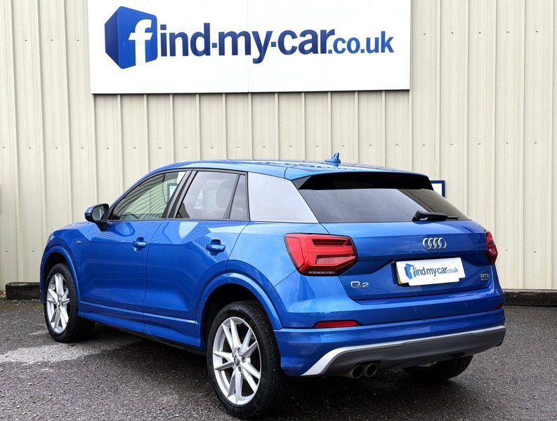 Audi Q2 Tfsi Quattro S Line Blue #2