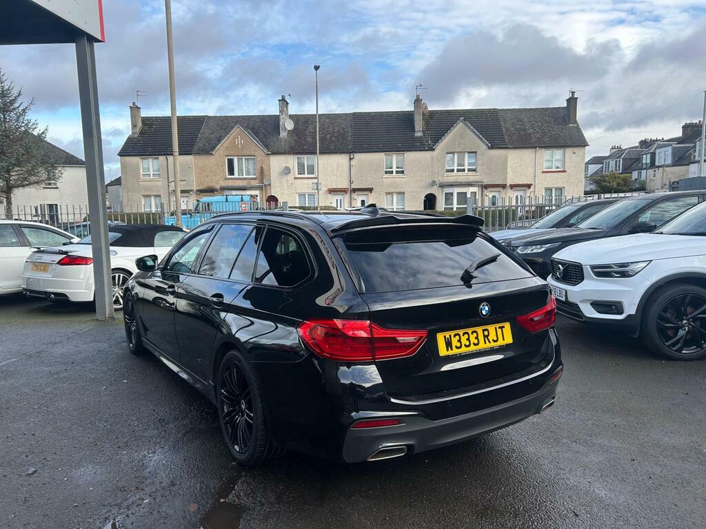 BMW 5 Series 2.0 520D M Sport Touring Euro 6 S S W333RJT Black #6