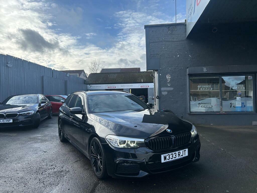 BMW 5 Series 2.0 520D M Sport Touring Euro 6 S S W333RJT Black #3
