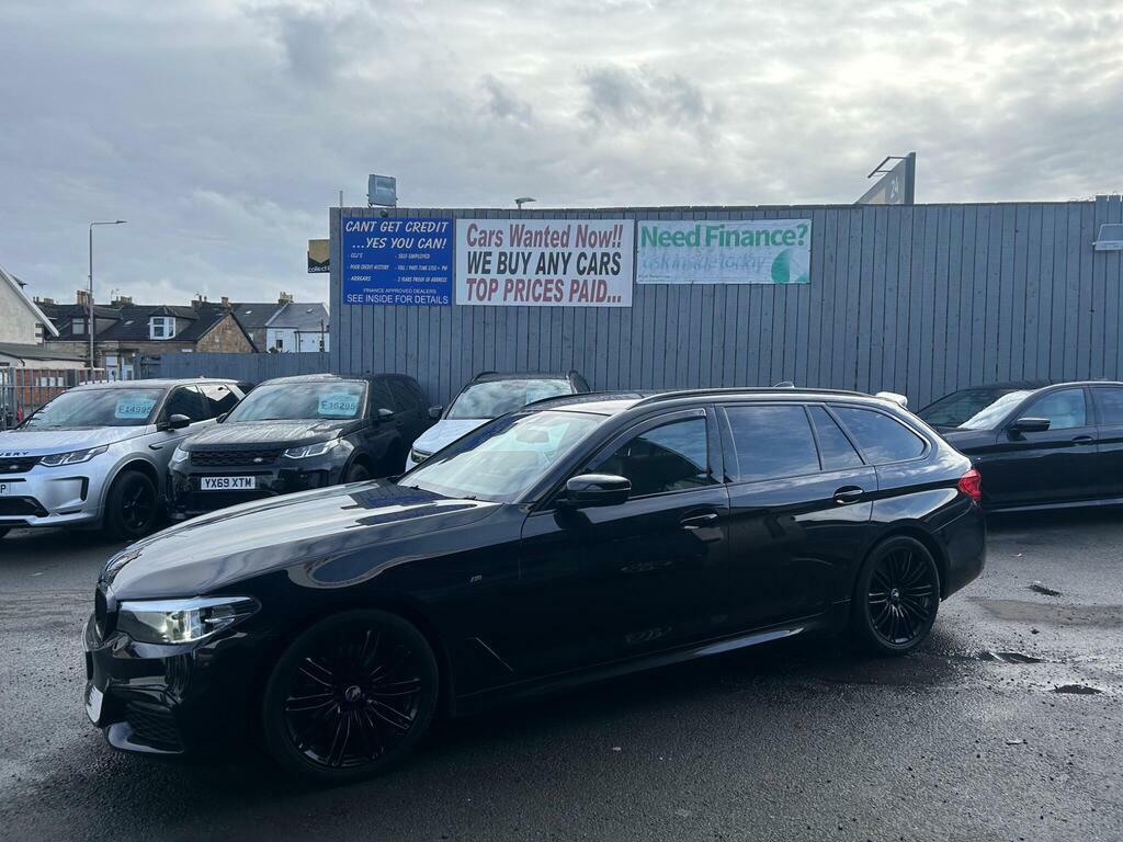 BMW 5 Series 2.0 520D M Sport Touring Euro 6 S S W333RJT Black #4
