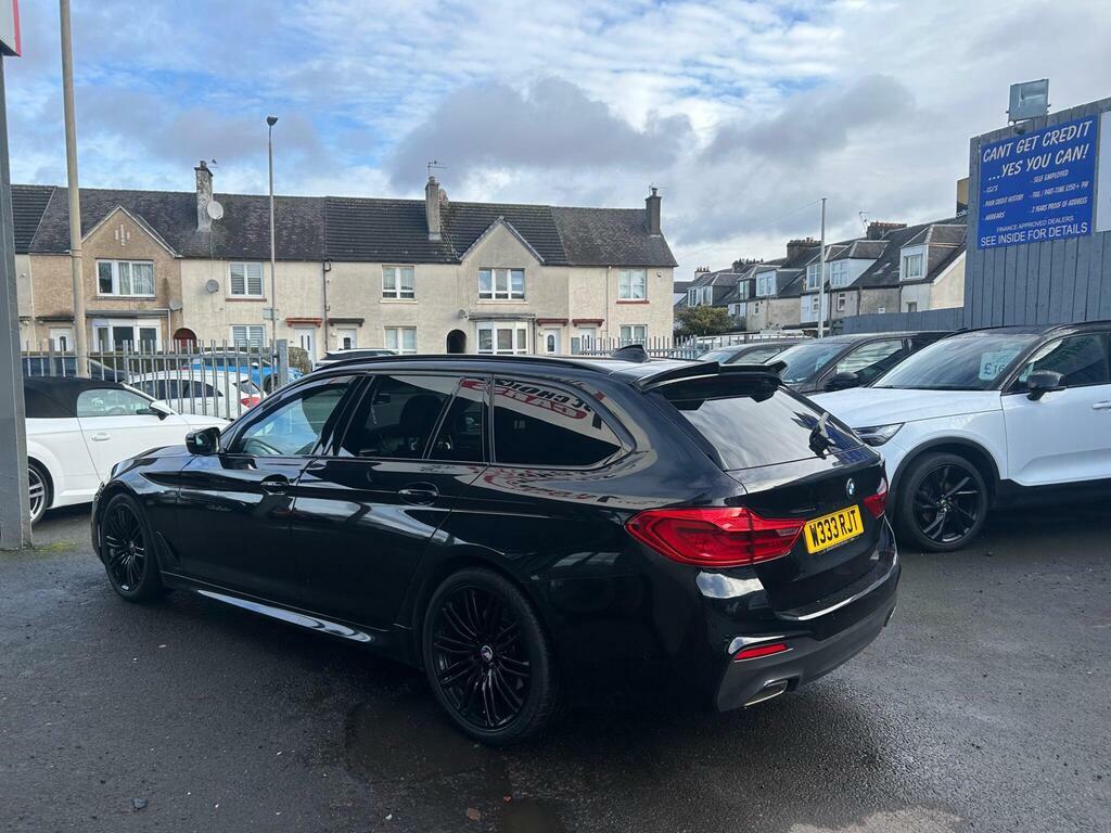 BMW 5 Series 2.0 520D M Sport Touring Euro 6 S S W333RJT Black #5