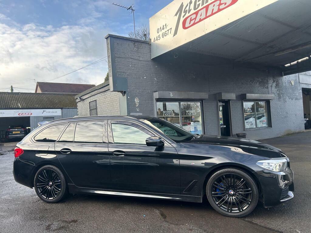 BMW 5 Series 2.0 520D M Sport Touring Euro 6 S S Black